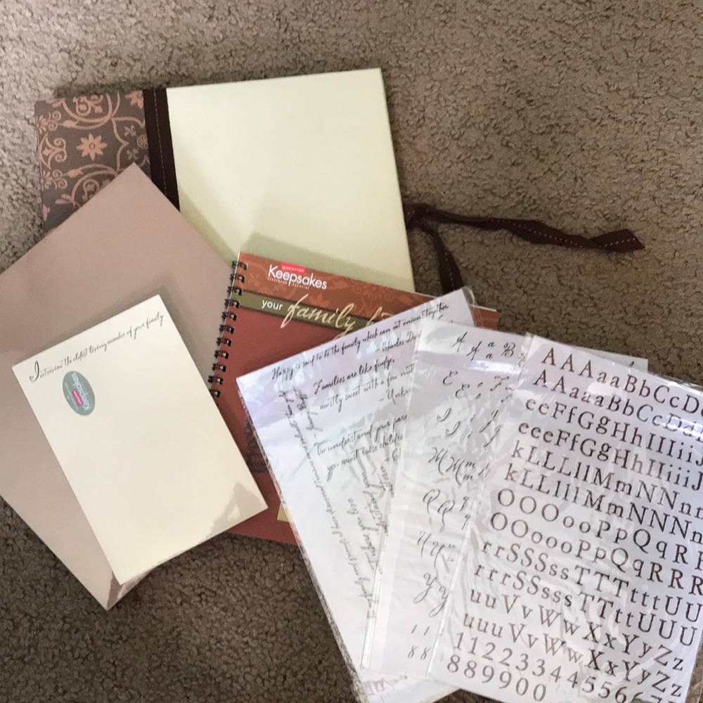 Family History Walkthrough Scrapbook